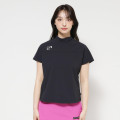 Japan Sanrio Mock Neck French Sleeve Shirt (L) - Hello Kitty : Sanrio Sports Black - 2