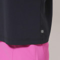 Japan Sanrio Mock Neck French Sleeve Shirt (L) - Hello Kitty : Sanrio Sports Black - 8