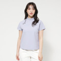 Japan Sanrio Mock Neck French Sleeve Shirt (M) - Hello Kitty : Sanrio Sports Lavender - 1