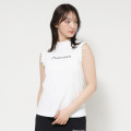 Japan Sanrio Back Ribbon Mock Neck Tuck Sleeves (M) - Hello Kitty : Sanrio Sports White - 1