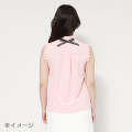 Japan Sanrio Back Ribbon Mock Neck Tuck Sleeves (L) - Hello Kitty : Sanrio Sports White - 4