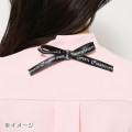 Japan Sanrio Back Ribbon Mock Neck Tuck Sleeves (L) - Hello Kitty : Sanrio Sports White - 6