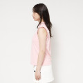 Japan Sanrio Back Ribbon Mock Neck Tuck Sleeves (M) - Hello Kitty : Sanrio Sports Pink - 3
