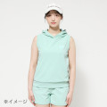 Japan Sanrio Hoodie Vest (L) - Hello Kitty : Sanrio Sports Black - 3