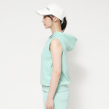 Japan Sanrio Hoodie Vest (L) - Hello Kitty : Sanrio Sports Mint - 4