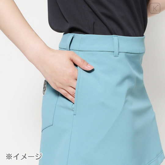 Japan Sanrio Side Pleated Skirt (L) - Hello Kitty : Sanrio Sports White - 6