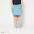 Japan Sanrio Side Pleated Skirt (L) - Hello Kitty : Sanrio Sports Black - 3