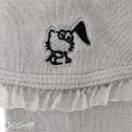 Japan Sanrio High Socks with Frill Design - Hello Kitty : Sanrio Sports Black - 4