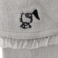 Japan Sanrio High Socks with Frill Design - Hello Kitty : Sanrio Sports Gray - 4