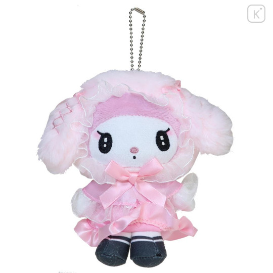 Japan Sanrio Mascot Pouch - My Melody : Fluffy Cape - 1