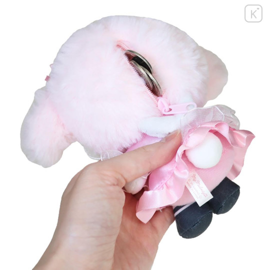Japan Sanrio Mascot Pouch - My Melody : Fluffy Cape - 2