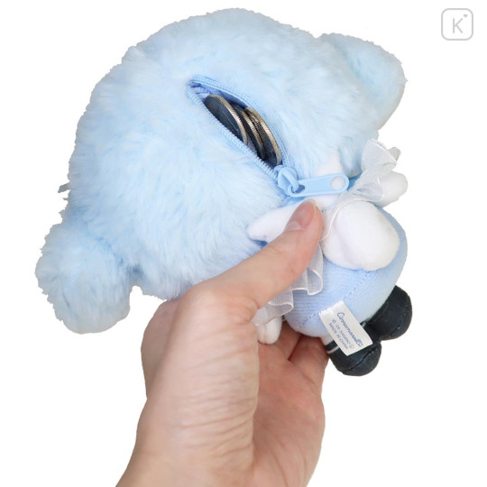 Japan Sanrio Mascot Pouch - Cinnamoroll : Fluffy Cape - 2
