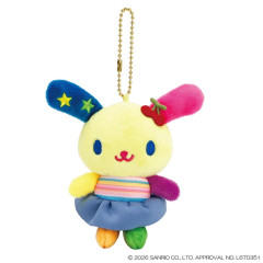 Japan Sanrio Mascot Ball Chain - Usahana : Colorful