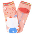 Japan Sanrio Jacquard Socks - Hello Kitty : Pencil - 1