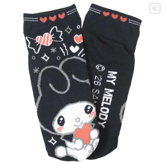 Japan Sanrio Jacquard Socks - My Melody : Point Color - 1