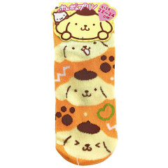 Japan Sanrio Jacquard Socks - Pompompurin : Pop Face