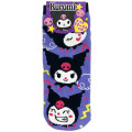 Japan Sanrio Jacquard Socks - Kuromi : Pop Face - 1