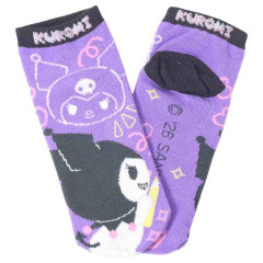 Japan Sanrio Jacquard Socks - Kuromi : Pencil