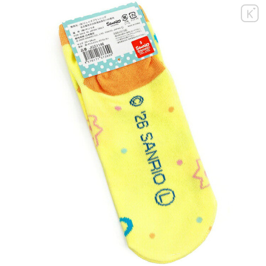 Japan Sanrio Jacquard Socks - Hangyodon : Pop Face - 2