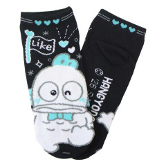 Japan Sanrio Jacquard Socks - Hangyodon : Point Color