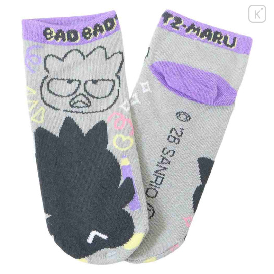 Japan Sanrio Jacquard Socks - Badtz-maru : Pencil - 1