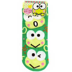 Japan Sanrio Jacquard Socks - Keroppi : Pop Face