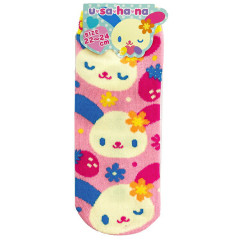 Japan Sanrio Jacquard Socks - Usahana : Pop Face