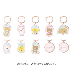 Japan San-X Secret Acrylic Keychain - Rilakkuma : Framing Ribbon Blind Box