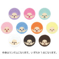 Japan Monchhichi Secret Fluffy Can Badge - Monchhichi-kun : Colors Funny Face Blind Box - 1