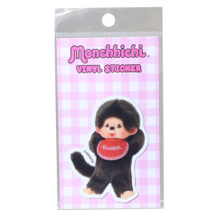 Japan Monchhichi Vinyl Sticker - Monchhichi-kun : ID Photo Relax
