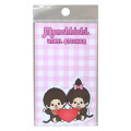 Japan Monchhichi Vinyl Sticker - Monchhichi-chan & Monchhichi-kun : Heart - 1