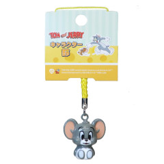 Japan Tom and Jerry Tiny Charm Face-Shaped Bell Netsuke - Tuffy