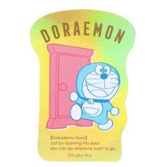Japan Doraemon Vinyl Sticker - Doraemon : Aurora Hologram Anywhere Door