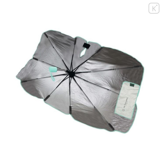 Japan Doraemon Car Sunshade Umbrella (L) - Doraemon : Mint Green - 5