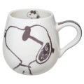 Japan Peanuts Porcelain Mug - Joe Cool : Face - 1