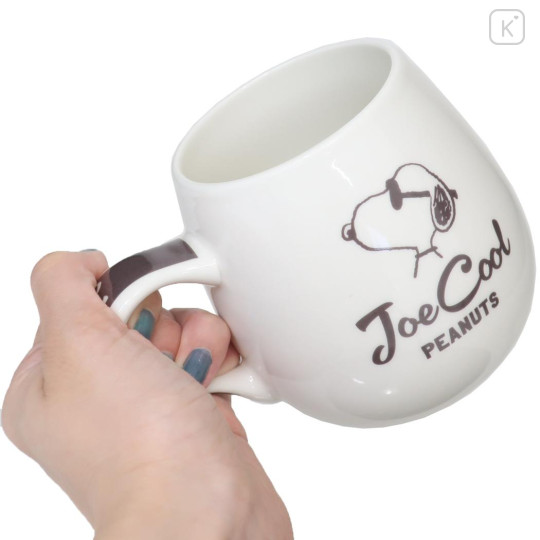 Japan Peanuts Porcelain Mug - Joe Cool : Face - 2