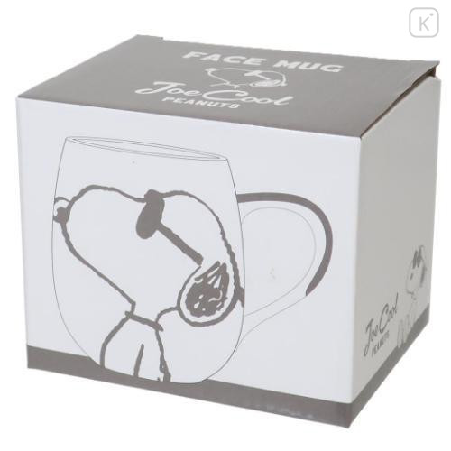 Japan Peanuts Porcelain Mug - Joe Cool : Face - 4