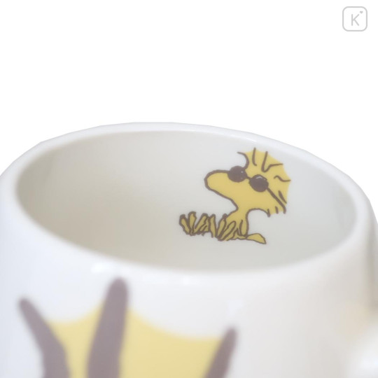 Japan Peanuts Porcelain Mug - Woodstock : Face - 3