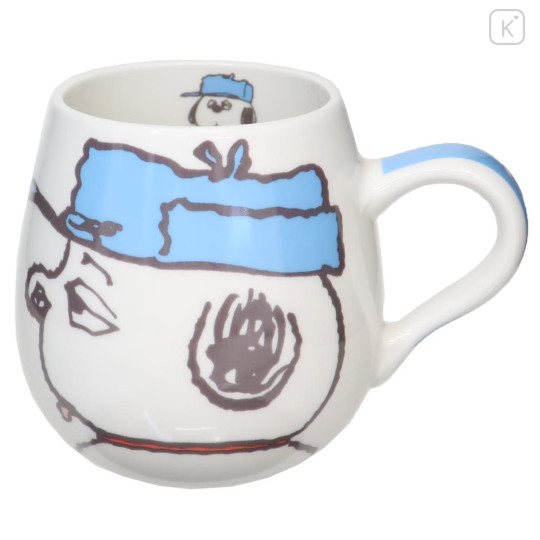 Japan Peanuts Porcelain Mug - Olaf : Face - 1