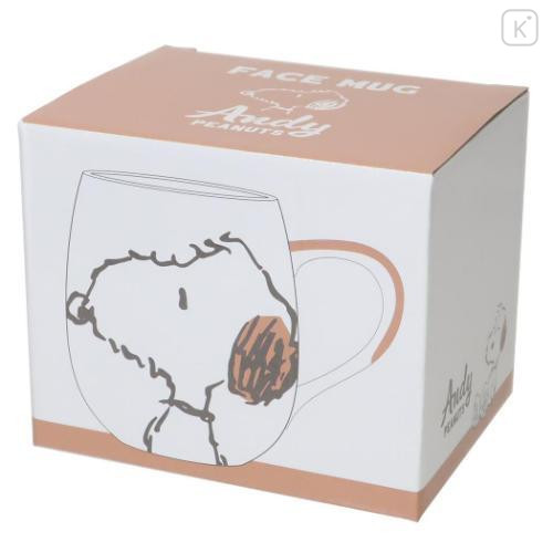 Japan Peanuts Porcelain Mug - Andy : Face - 4