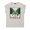 Japan Mofusand Wide Sleeveless Top (M) - Meow Natural - 1