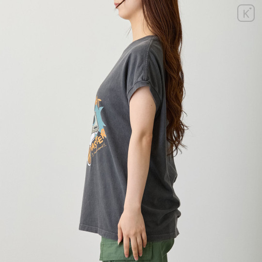 Japan Mofusand Wide Sleeveless Top (M) - Purr Mix Master Sumi Black - 7