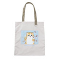 Japan Mofusand Lenticular Tote Bag - Mischief Cat Natural - 5