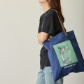 Japan Mofusand Lenticular Tote Bag - Popping Cat Navy - 2