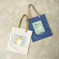Japan Mofusand Lenticular Tote Bag - Popping Cat Navy - 4