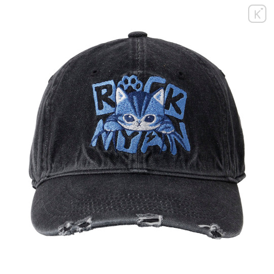 Japan Mofusand Cap - Rock Nyan Black - 1
