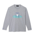 Japan Chiikawa Long-Sleeve T-Shirt (M) - Chiikawa : Exam Study - 1