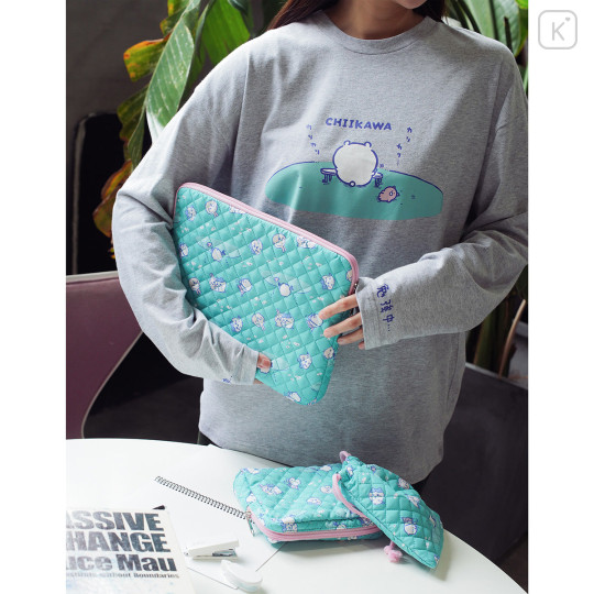 Japan Chiikawa Long-Sleeve T-Shirt (M) - Chiikawa : Exam Study - 3