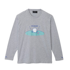 Japan Chiikawa Long-Sleeve T-Shirt (XL) - Chiikawa : Exam Study