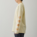 Japan Chiikawa Long-Sleeve T-Shirt (L) - Usagi : Donut Yellow Beige - 7